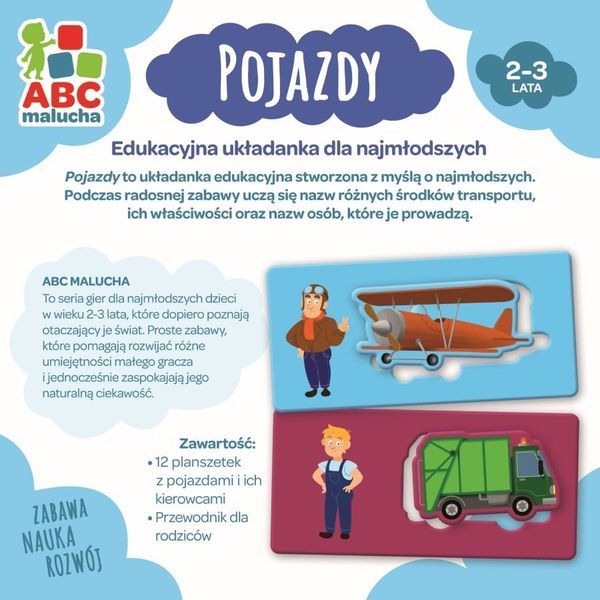 TREFL 01942 Gra Pojazdy ABC Malucha* zdjęcie 2
