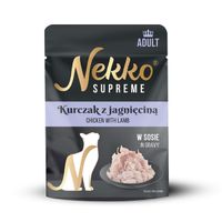 NEKKO SUPREME Adult Kurczak z jagnięciną w sosie 70g