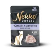 NEKKO SUPREME Adult Kurczak z jagnięciną w sosie 70g