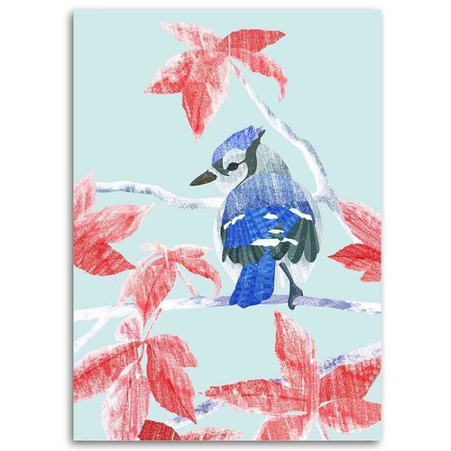 Deco Panel, Niebieski ptak 50x70 na Arena.pl