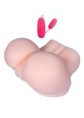 masturbator vibrating life sized pussy & ass xxl