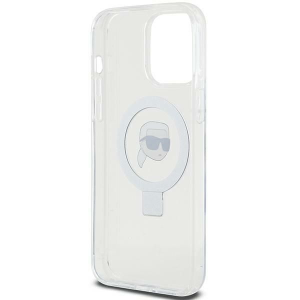 Etui Karl Lagerfeld do iPhone 15 Pro Max, Biały, MagSafe zdjęcie 7