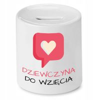 Skarbonka Dla Dziewczyny Dziewczyna Do Wzięcia Z Nadrukiem Ze Zdjęciem