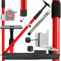 TYCZKA ROZPOROWA DO LASERA 300CM TELESKOPOWA DRĄŻEK STATYW DO SKOSÓW