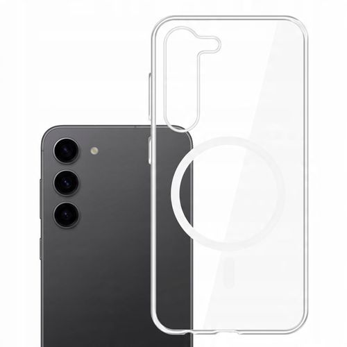 Etui plecki cover z MagSafe na Samsung Galaxy S24 Plus - 3mk Clear MagCase na Arena.pl