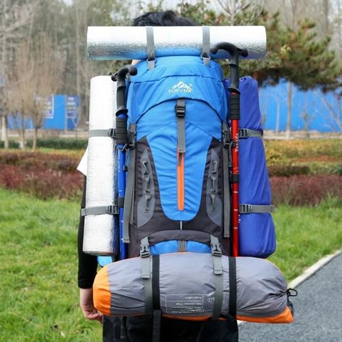 Plecak turystyczny trekkingowy plecak górski 70L Traper 3 BLACK na Arena.pl