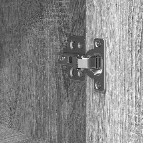 Szafka łazienkowa z półkami, szary dąb sonoma, 76,5x35x95 cm na Arena.pl