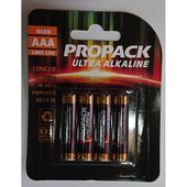 Baterie alkaliczne R-3, AAA, małe paluszki.