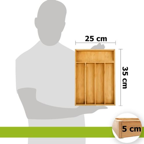 Organizer na sztućce bambusowy GAEL na Arena.pl