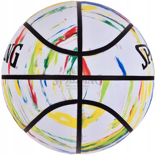 Piłka do Kosza Koszykówki SPALDING Marble Series 5 na Arena.pl