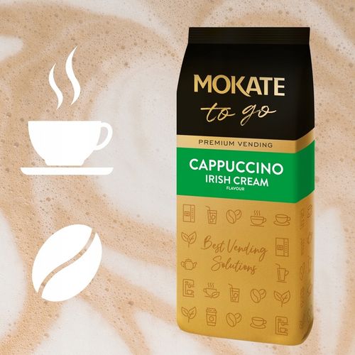 Napój Kawowy Kawa Cappuccino Irish Cream Vending Duże Opakowanie 1kg Mokate na Arena.pl