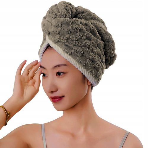 TURBAN DO WŁOSÓW RĘCZNIK DO SUSZENIA WŁOSÓW NA GŁOWĘ Z MIKROFIBRY KOLORY na Arena.pl