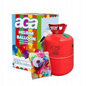 Zestaw butla z helem + balony PARTY IMPREZA URODZINY
