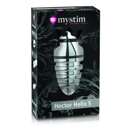 mystim hector helix s - aluminiowy plug anatomiczny bipolarny s na Arena.pl