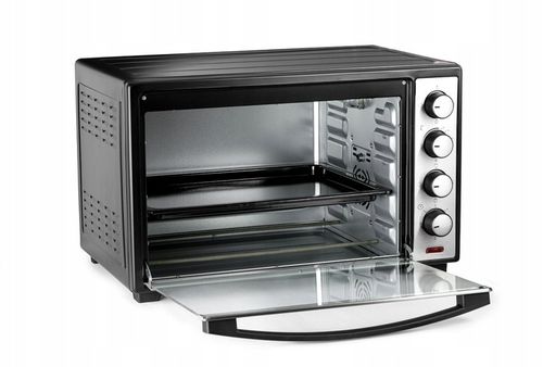 PIEKARNIK ELEKTRYCZNY 48L TERMOOBIEG ROŻNO GRILL WOLNOSTOJĄCY MINI na Arena.pl