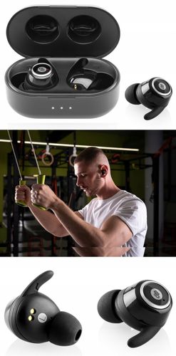 Słuchawki TWS Bluetooth Dokanałowe GoGEN Mikrofon na Arena.pl