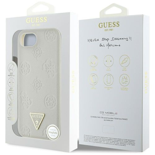 etui guess grained hot stamp peony       triangle logo magsafe do na Arena.pl