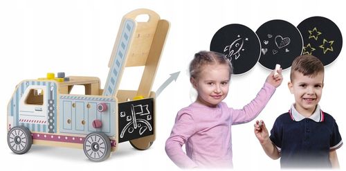 Drewniany chodzik pchacz RK-874 Ricokids na Arena.pl