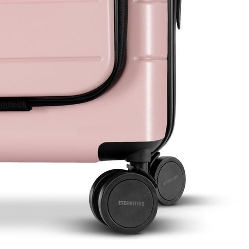 ETERNITIVE Walizka kabinowa, Port USB-C USB-A, Koła 360°, Poliwęglan & ABS na Arena.pl