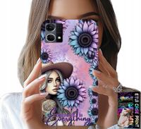ETUI DO OPPO RENO7 4G - KOBIETA W SŁONECZNIKACH, KOBIECE WZORY