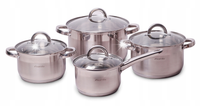 ZESTAW GARNKÓW 5632S INOX 8 ELEMENTÓW KAMILLE