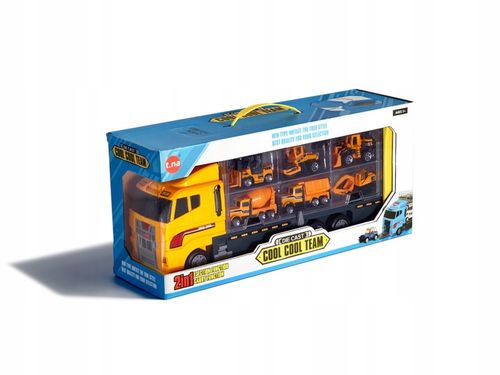 ZABAWKA SAMOCHODY TIR CIĘŻARÓWKA DLA CHŁOPCA 3, 4, 5 LATKA+ NA PREZENT na Arena.pl