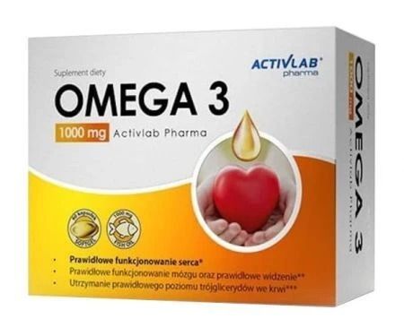 Activlab Omega 3 18/12 1000 mg 60 kapsułek na Arena.pl