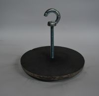 DEFLEKTOR ŻELIWNY FI 230 MM + HAK NA PRĘCIE - 50-75 KW / 8,1 KG