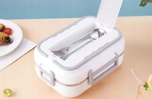 Elektryczny LUNCH BOX obiadowy POJEMNIK na jedzenie Termos podgrzewacz 40V na Arena.pl