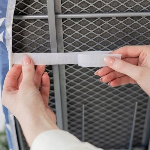 5 warstwowy NIEKAPIĄCY pokrowiec na deskę do prasowania VILEDA do 130x45 na Arena.pl