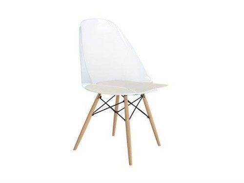 Krzesło aero white/clear na Arena.pl