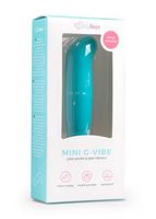 mini wibrator punktu g easytoys niebieski 12 cm