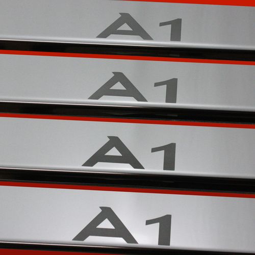 Listwa progowa AUDI A1 8X Stal nierdzewna 304 połysk 4szt na Arena.pl