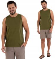 PODKOSZULKA KOSZULKA MĘSKA GŁADKA ZIELONY 100 % BAWEŁNA KLASYCZNA MORAJ XL