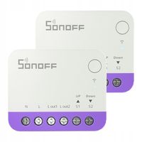 Sonoff Inteligentny mini przełącznik do rolet WiFi Sonoff MINI-RBS (2 szt.)