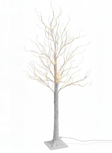Drzewko Świecące LED Dekoracyjne Białe Wierzba 150cm Ciepłe Światło na Arena.pl