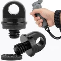 Uchwyt na Pasek 1/4" ŚRUBA Aparatu Gimbala 19 mm Aluminium Guma Czarny