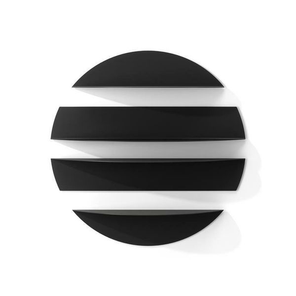 Półki Solis czarne zdjęcie 1