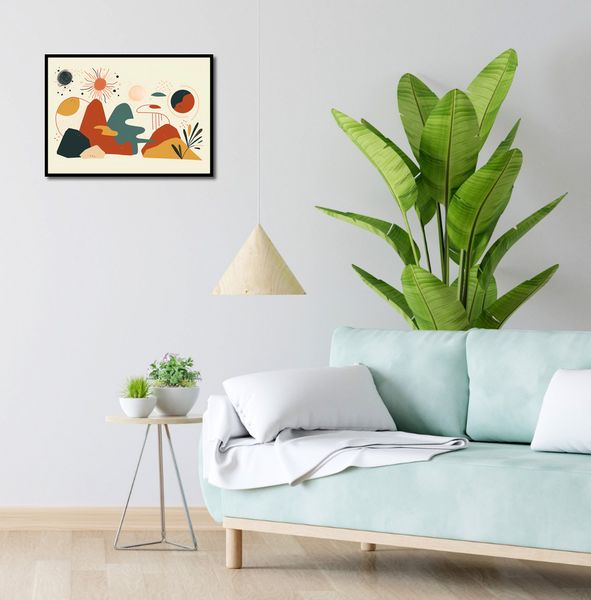 Plakat 55x40cm Kosmos Barw zdjęcie 4