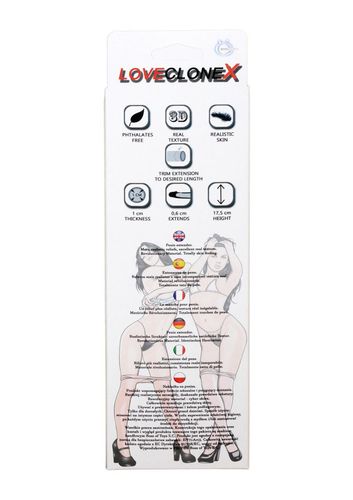 Nasada Na Penisa Cyberskin- Loveclonex Gladiator 7" na Arena.pl