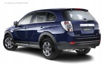 HOLDEN CAPTIVA 7 - Listwy CHROM na drzwi boczne dekoracyjne chromowane