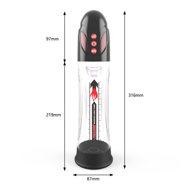 Pompka- Passion Pump, Premium Rechargeable Automatic Waterproof Pump zdjęcie 10