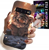ETUI DO SAMSUNG GALAXY S10 - Z NADRUKIEM SŁODKI TYGRYSEK OBUDOWA CASE