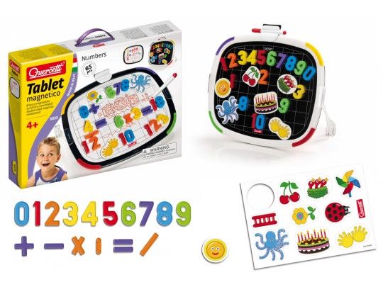 Quercetti 5323 Tablet Tablica Magnetyczna Cyfry zdjęcie 3