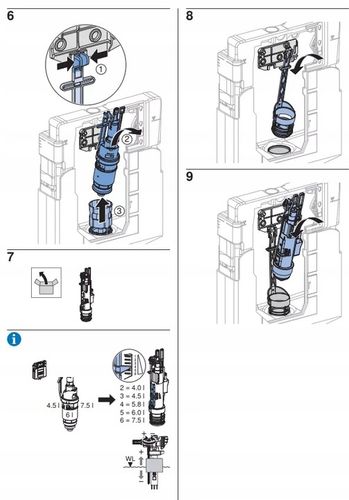 GEBERIT Zawór spustowy podtynkowy 241859001/240924001 NOWY MODEL |ORYGINAŁ na Arena.pl