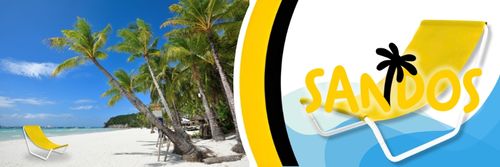 Leżak plażowy do opalania składany żółty KAONA na Arena.pl