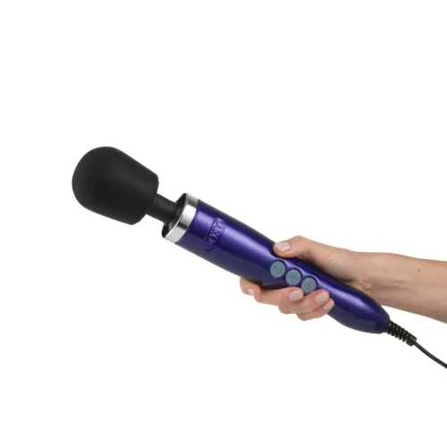 doxy die cast wand massager purple - aluminiowy masażer klasy premium na Arena.pl