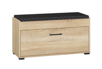 Szafka Na Buty Szeroka 1- Drzwiowa 1D 90 cm Sonoma Jasna KARLO ML