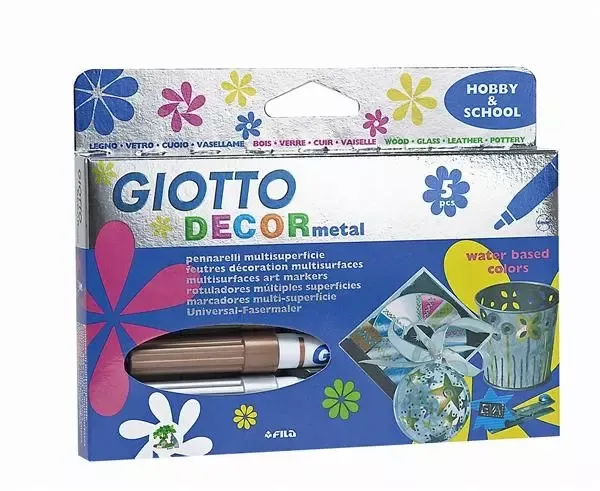 Marker permanentny Fila 5 szt. zdjęcie 1