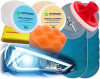 ZESTAW DO POLEROWANIA REGENERACJI ODNOWY LAMP REFLEKTORÓW SAMOCHODOWYCH